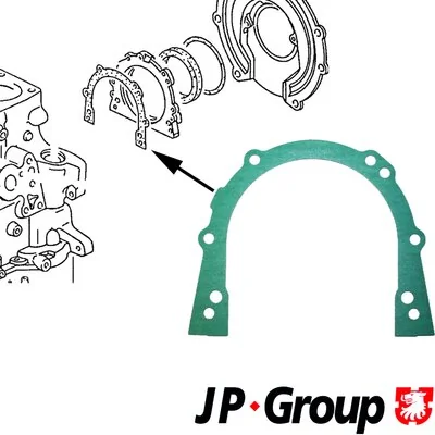 Gasket, housing cover (crankcase)